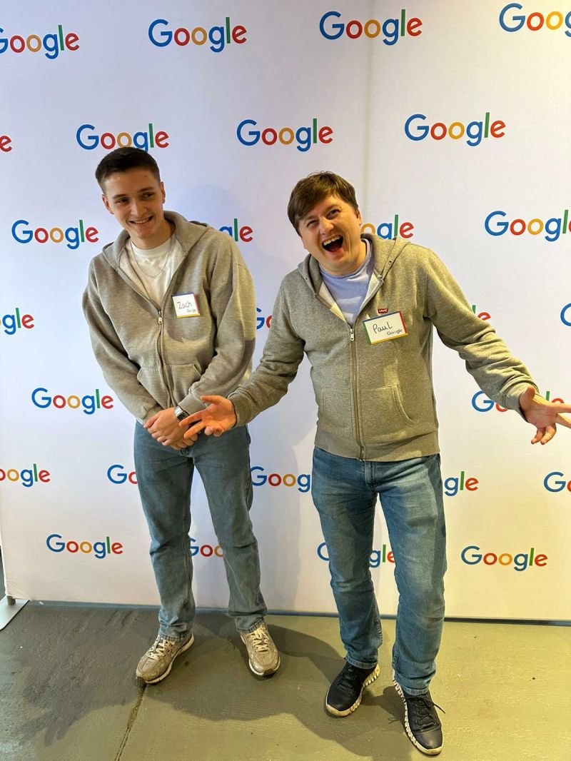 At a Google workshop on using AI in marketing