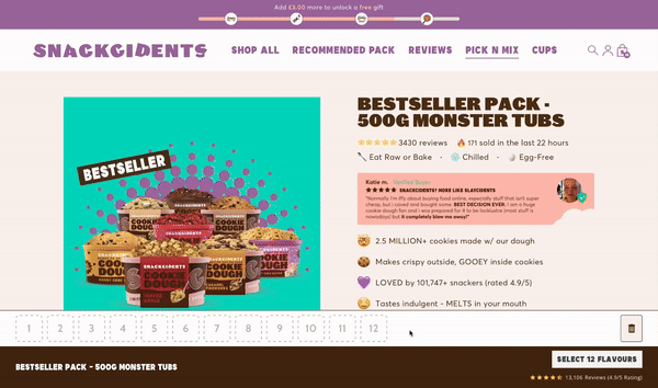 Example of a complex, high-volume Shopify store, the kind Paul Ryazanov shows when people claim Shopify is only for simple stores