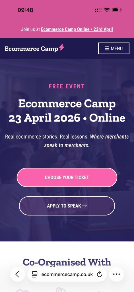 How Ecommerce Camp Started: From a Simple Problem to a Global Online Event