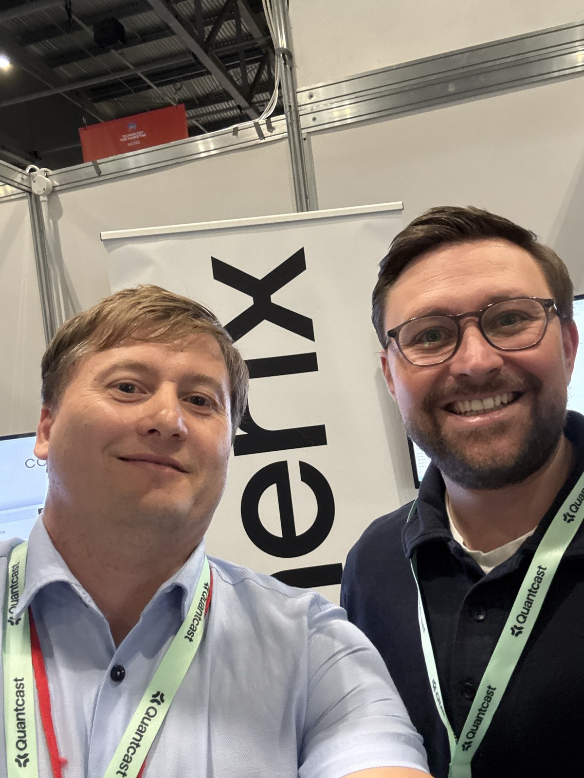 Paul Ryazanov with Oliver Samkin of Trending Now Marketing at Ecommerce Expo